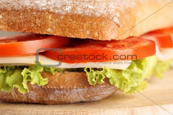Italian panino sandwich