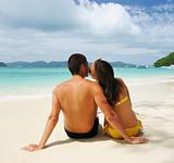 Couple on a beach