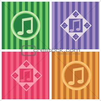 cute musical backgrounds