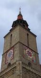 The Black Church tower, Brasov, Romania