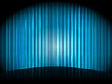 vector  background with blue stripes