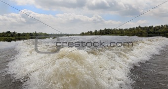 panoramic speedboat wash Kerala Backwaters
