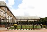 Glasshouse pavillion at Bangalore Botanical Garde