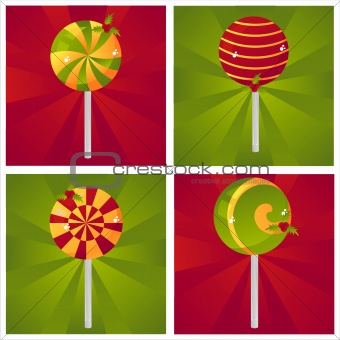 christmas lollipop backgrounds