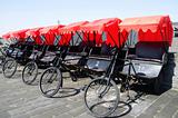 Rickshaws in Xian