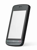 Mobile touch screen phone