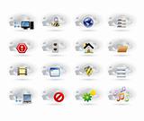 cloud network icons
