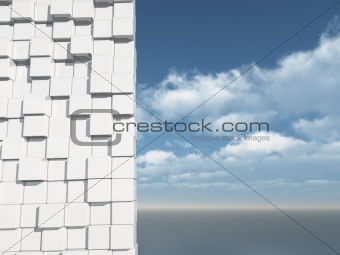 cubes wall