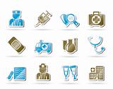 Medicine and healthcare icons