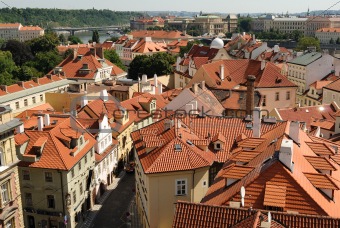 Rooftops in Prague