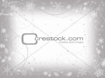 winter frame in grey
