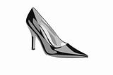 High heel woman shoe