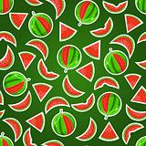 watermelon seamless pattern