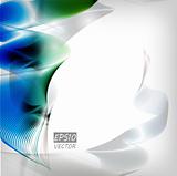 Abstract Silver Background - Vector Illustration