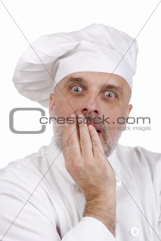 Portrait of a Scared Chef