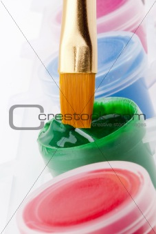 Paint and Brush