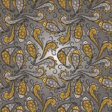 vector seamless paisley background