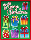 Christmas theme greeting card 2