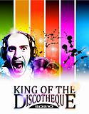 King of the discotheque flyer