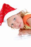 child writing a letter to Santa Claus