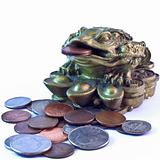 Feng Shui money frog