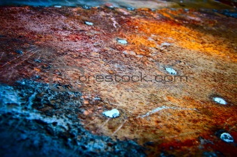 Beautiful rust on old metal