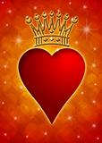 Valentine's Day Heart with Crown
