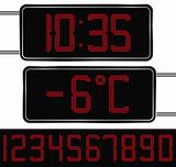 Digital Clock and Thermometer