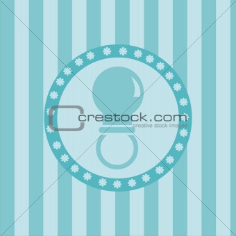 baby pacifiers background