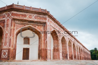 arches of Humayun's tomb, Delhi, India