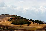 Panoramic view of the hills of Gargano, Apulia,  Italy