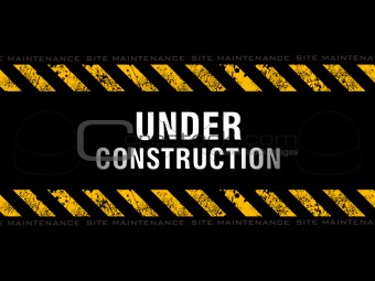 abstract under construction background