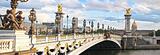 Alexandre III bridge panoramic view