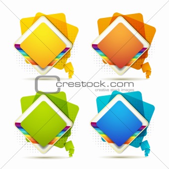 Square backgrounds