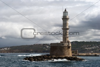 Mediterranean lighthouse