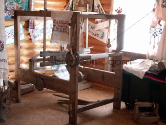 The Ukrainian ancient weaving loom(11).jpg
