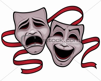 Comedy and Tragedy Theater Masks