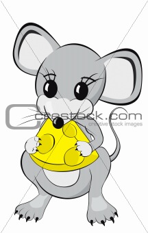 Little Mouse with Cheese