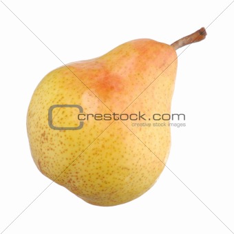 Pear isolated on white