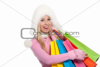 woman shopping