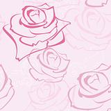  seamless pattern with rose