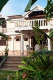 tropical villa