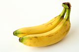 Isolated banana fruit