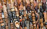 Carved African Walking Sticks