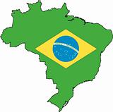 Map Brazil- Vector