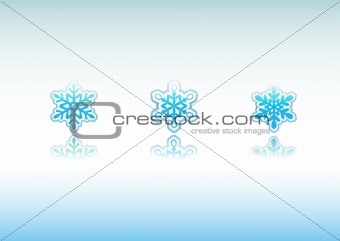 Snowflakes Icon Set 