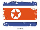 North Korea national flag
