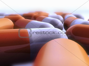 pills close up