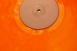 orange vinyl record