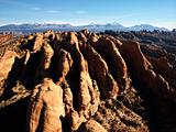 Utah rock formations.